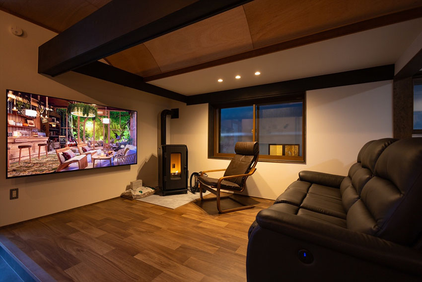 湯田温泉白狐庵 ストーブ