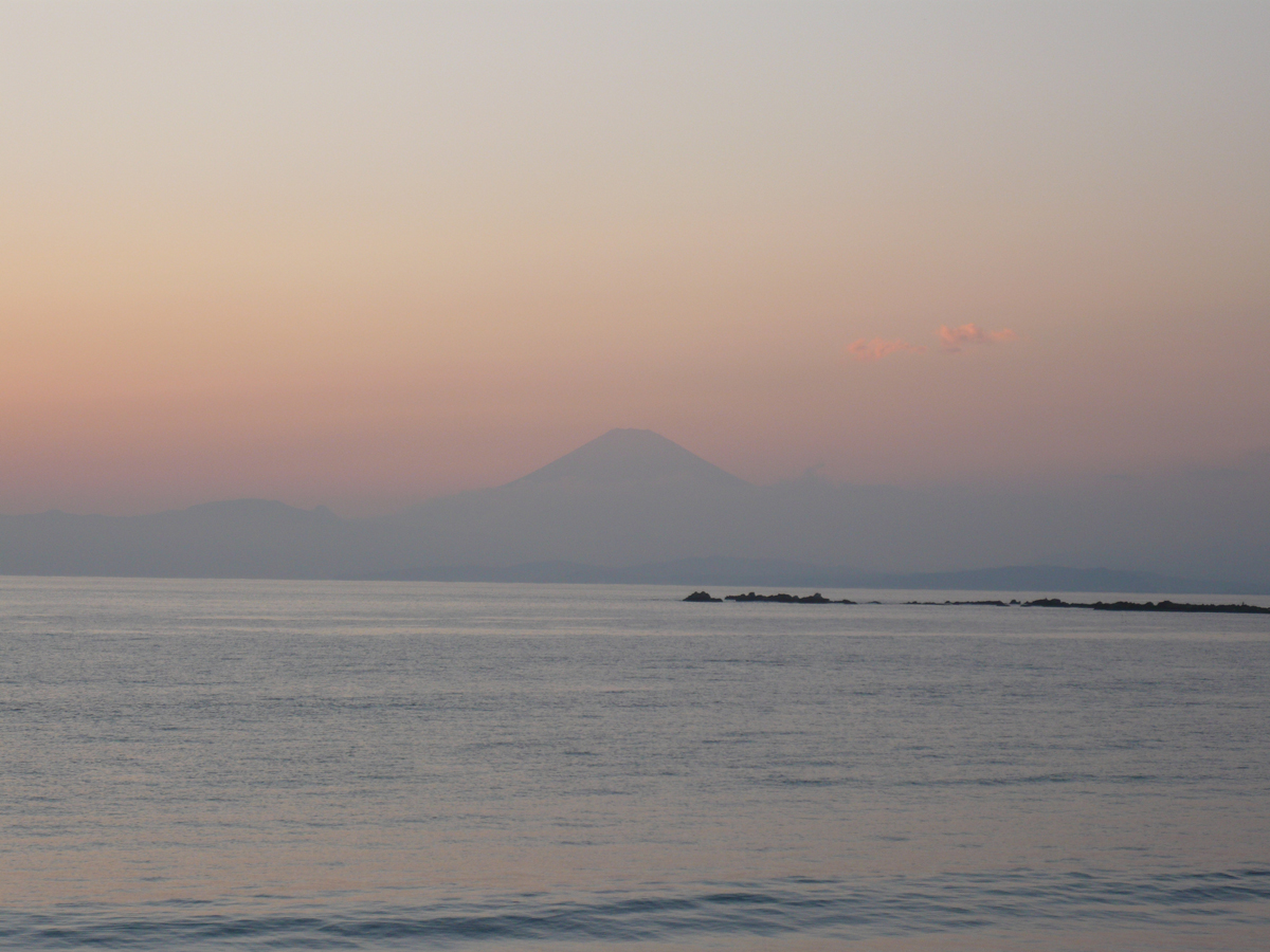 葉山　富士山