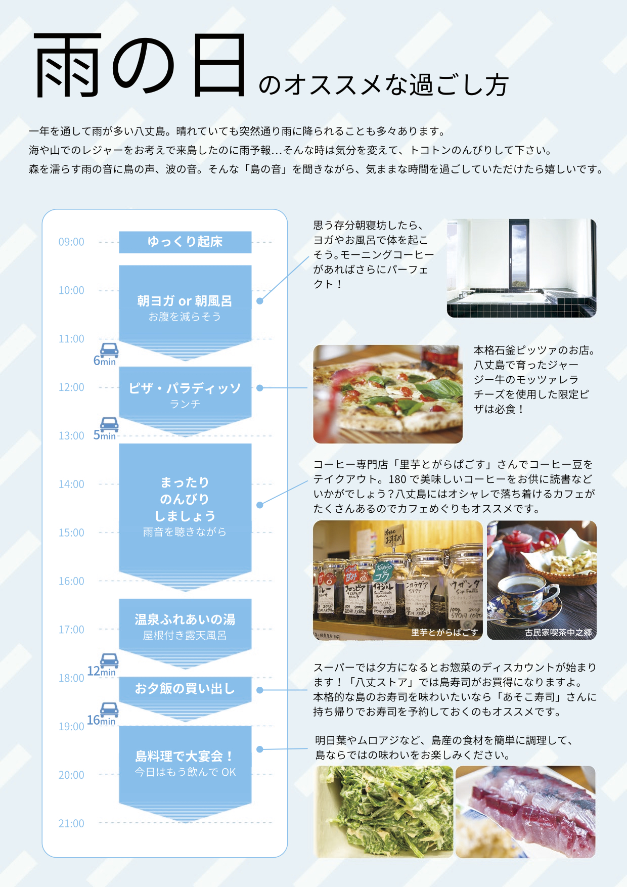 八丈島180 過ごし方