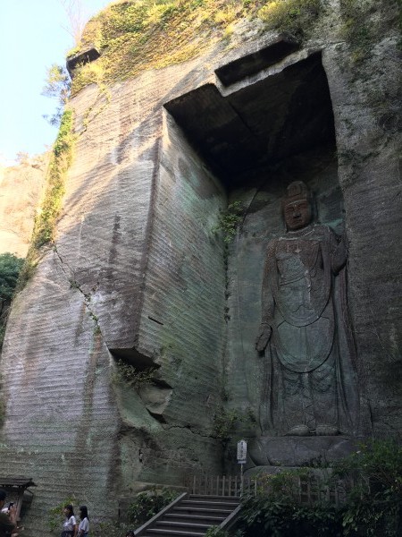 鋸山　石仏