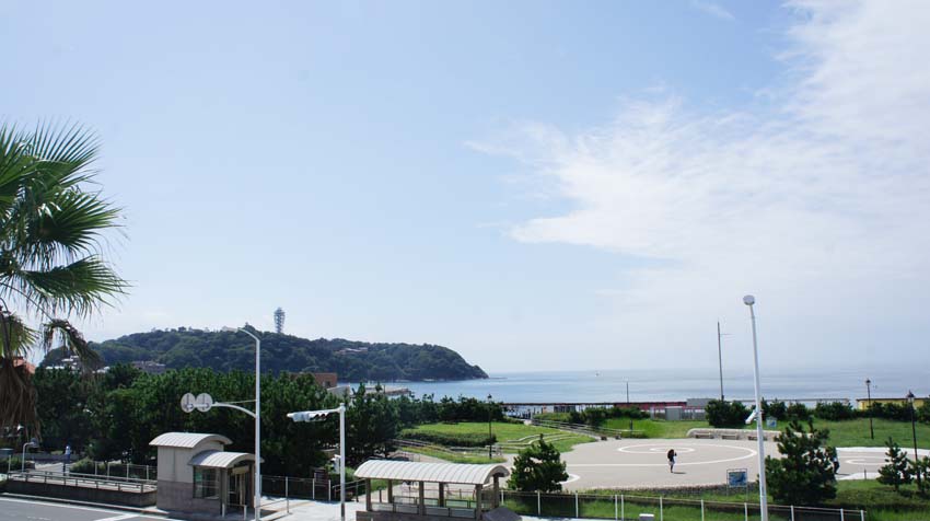 Surf & Turf 江ノ島　部屋からの眺め