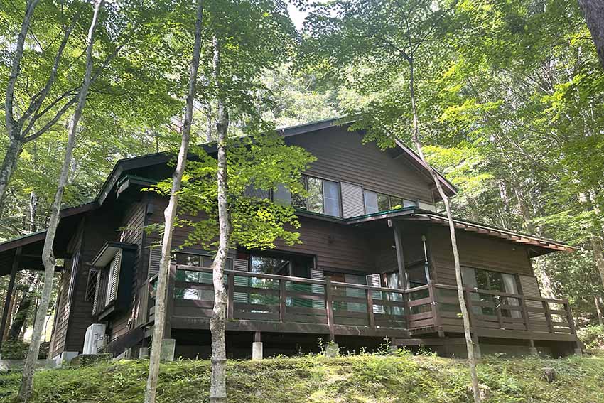 軽井沢 千ヶ滝山荘 外観